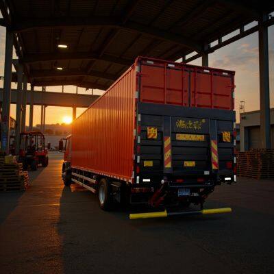 Car Tailboard Manufacturer 1T1.5T2T Truck Tailboard High Rail Lifting Tailboard Electric Hydraulic Tailboard photo-2