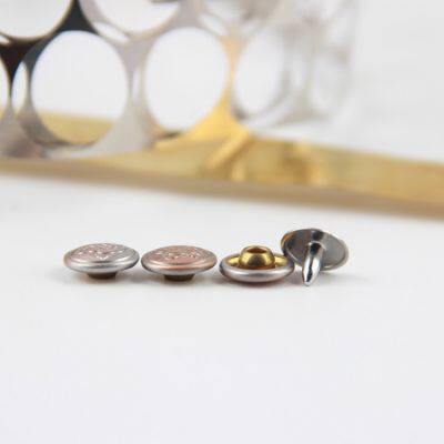 High Quality Brass Material Brass Rivet With Brass Nail for Jeans Denim Jeans Garment Jacket photo-3
