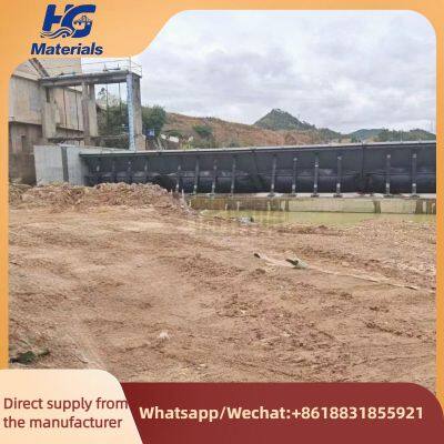 Irrigation and eco-friendly landscape air-shield dam seamless water-blocking dam replacement, convenient, fast, and time-saving