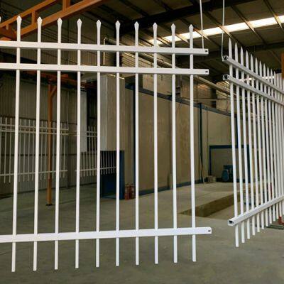 High-quality Galvanized Steel Garden Art Security Fence for Outdoor Railings Construction Project Garden Building Railings photo-3