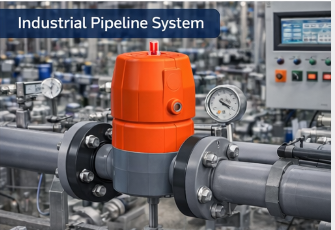 PVC-U Diaphragm Valve Fail Safe Close Backing Flange ANSI for Water Treatment photo-4