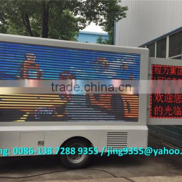 P10 / P8 /P6 led screen stage truck, light truck mobile advertising led display on sale