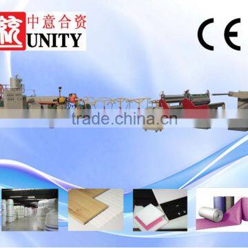 PE foaming film extruder machine plastic Ce certification