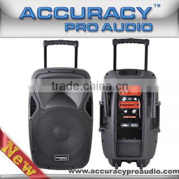 Heavy Duty Plastic Stage High Quality Amplified Speaker PMW15AR-V2BP-BT