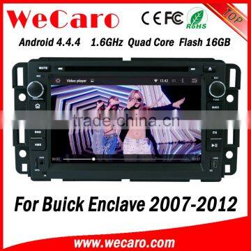 Wecaro WC-GU7036 Android 4.4.4 radio 1080p for buick enclave car dvd player system 2007 - 2012 Wifi&3G