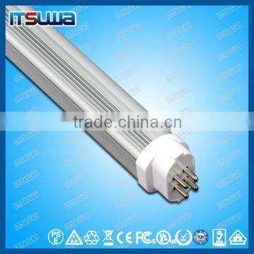 High Lumens 4 Pins Pll 2g11 Led Tube 18w Internal Driver Lighting 2g11