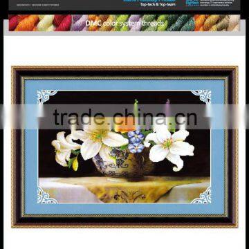 Perfume Lily Needlework Embroidery Cross Stitch photo-3