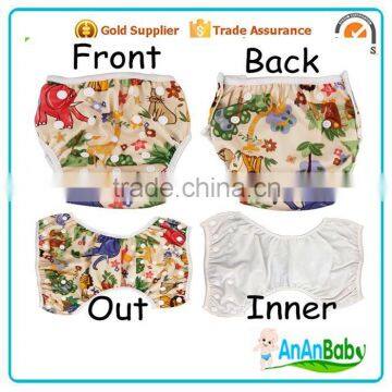 AnAnBaby Reusable Snaps Swim Diapers OEM Baby Swim Diapers photo-1