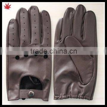 men wearing sexy fashion driving brown leather glove