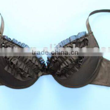 2016 Unique Front Mesh Gauze Cup Design Bra for Young Ladies photo-4