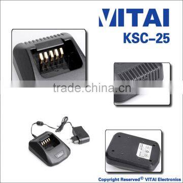 VITAI KSC-25 110-240V Handheld Transceiver Charger For KNB-24L KNB-25A KNB-26N