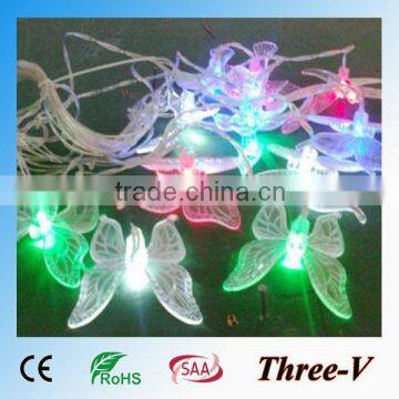 Butterfly LED Xmas lights holiday home window ceiling tree decoration string light 5M/10M 220V/110V