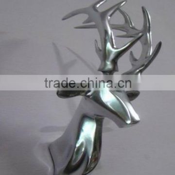 Hand Made Aluminum Wall Mounted Deer Head