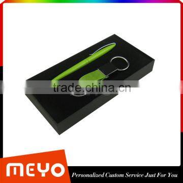 Wholesale Business Key Chain and Metal Ballpoint Pen Gift Set Corperation photo-5