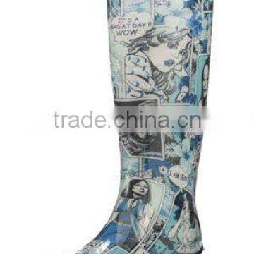 Fashion rain boots for woman