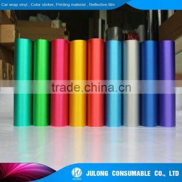 Multifunctional Brush Matte Chrome Car Sticker Silver Car Wrap Vinyl Glossy Car Stickers With High Quality photo-4