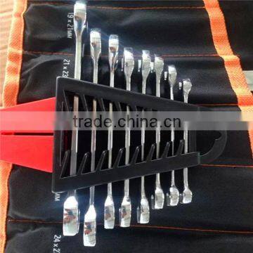 8*6-22 Carbon steel Double Open end spanner Set