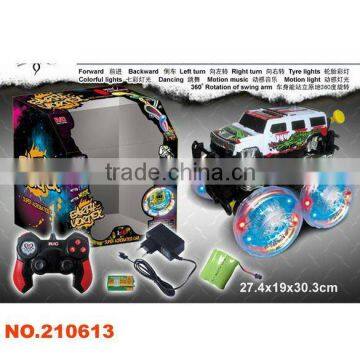 10 FUNCTION R/C STUNT DANCING CAR WITH LIGHT