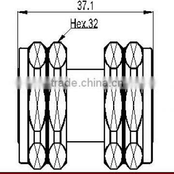 7/16 Type Male to 7/16 Type Male rf Coaxial Connector/adapter High Quality and Large Volume Sold to Global Market photo-2