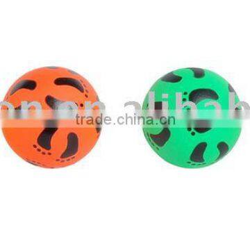 recycling bouncy foam rubber balls,foot bouncing ball,foot rubber ball