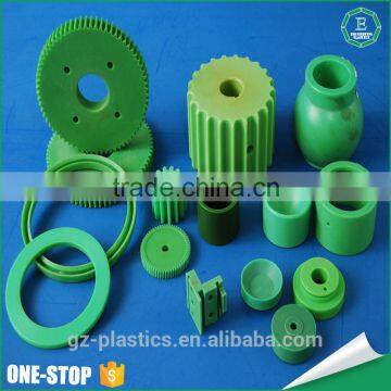 Custom Precision Diameter CNC Machined Nylon Tooth Gears Black Plastic Gear Wheel photo-2