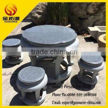 outdoor round slate stone table tops