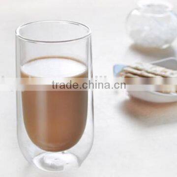 double wall glass tea cup double wall glass thermos cup