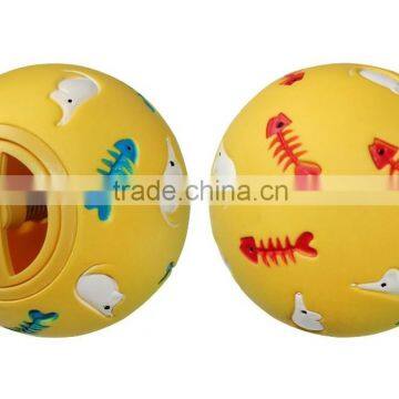 New 7.5CM cat feeding and food exercise ball