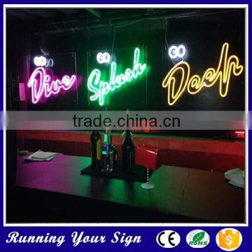 Shop Channel Letter Outdoor Advertising Neon Sign