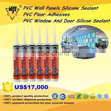 PVC Wall Panels Silicone Sealant PVC Floor Adhesives PVC Window And Door Silicone Sealant