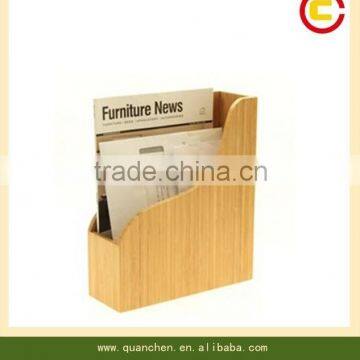 Bamboo Letter Sorter, Document Holder