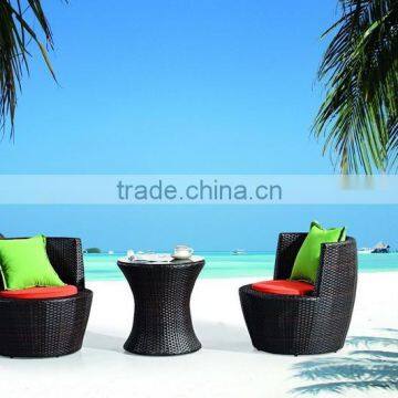 Garden rattan sofa set