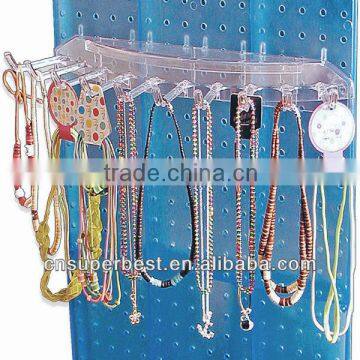 Customized transparent acrylic jewelry display