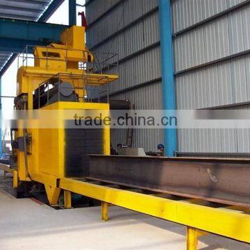 H-shaped Pass Through Channel Type Steel Sandblasting Machine photo-6