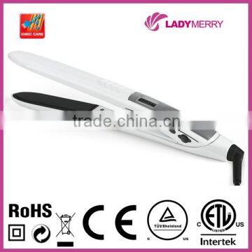 CTUVUS CE ROHS Approved LCD 230C/450F Private Labling hair straightener professional