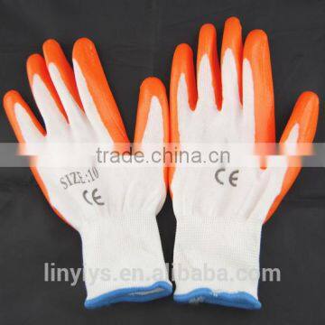 [Gold Manufacturer, Trade Assurance, Hot Sale] Wholesale 13 Gauge Nylon Glove Core Nitrile Coated Garden Glove photo-2