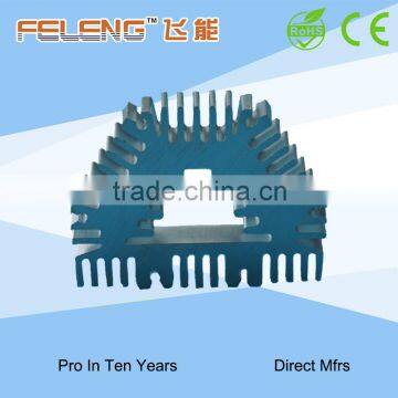 Aluminium extrusion heat sink/cooling radiator fin