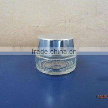 40ml glass cream jar with cover