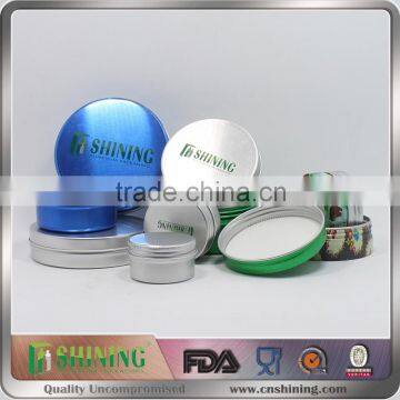 Aluminum Face Cream Jar Container