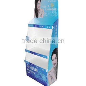 POS Cardboard Cosmetic Display Stand for Promotion                        
                                                Quality Choice