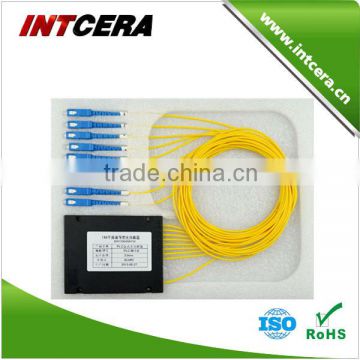 fiber optic FTTH 0.9mm 1 8 optical PLC Splitter