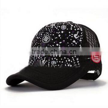 China products fashion special 6 panels mesh cap and hat