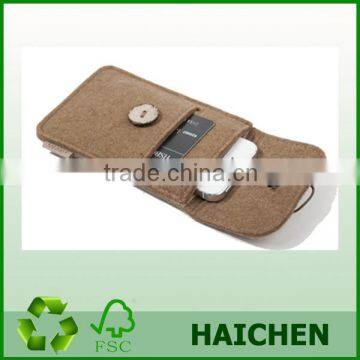 Popular OEM Design Numeral felt phone case wholesale