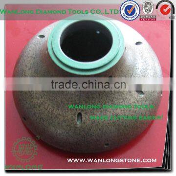 cnc jog wheel for stone edge grinding ,high quality marble diamond cnc grinding wheel