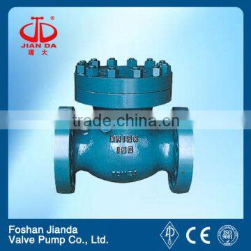 cast steel flange end swing check valve 6 inch