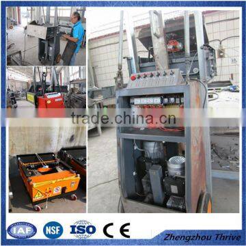 High efficiency automatic wall plaster rendering machine/plaster spraying machiner/wall plastering machine