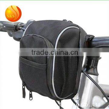 Black Handlebar Bicycle Bag