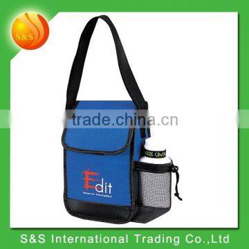 adjustable shoulder polyester 6 cans cooler bag