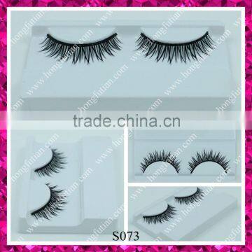 Private packaging synthetic hair false eyelashes manufacturer Qingdao