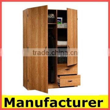 Wholesale 2015 Cheap Modern Melamine Wooden Bedroom Wardrobe Design Quality Choice